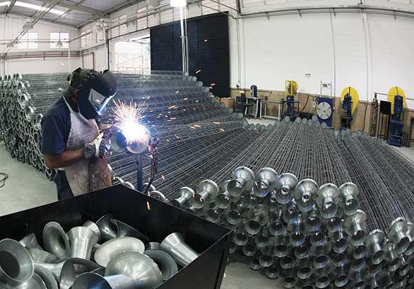 venturis e gaiolas para filtros de mangas